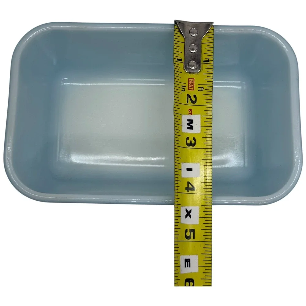 Pyrex 15 Turquoise Teal Aqua Blue Loaf Pan Dish Ovenware